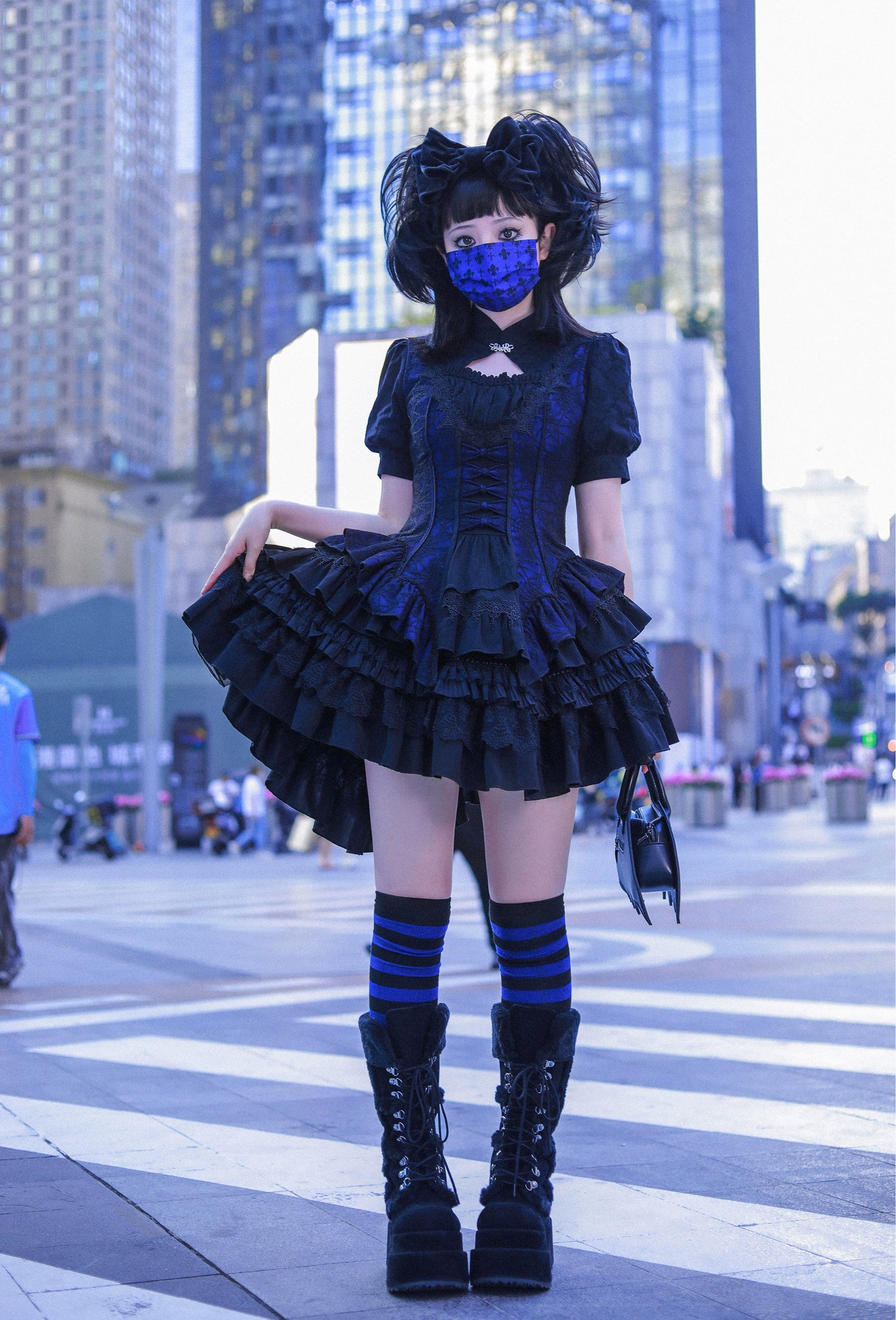 [Sales period ended] Breaking Celemony Gothic Lolita Mini Skirt