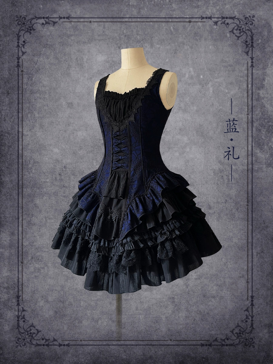 [Sales period ended] Breaking Celemony Gothic Lolita Mini Skirt