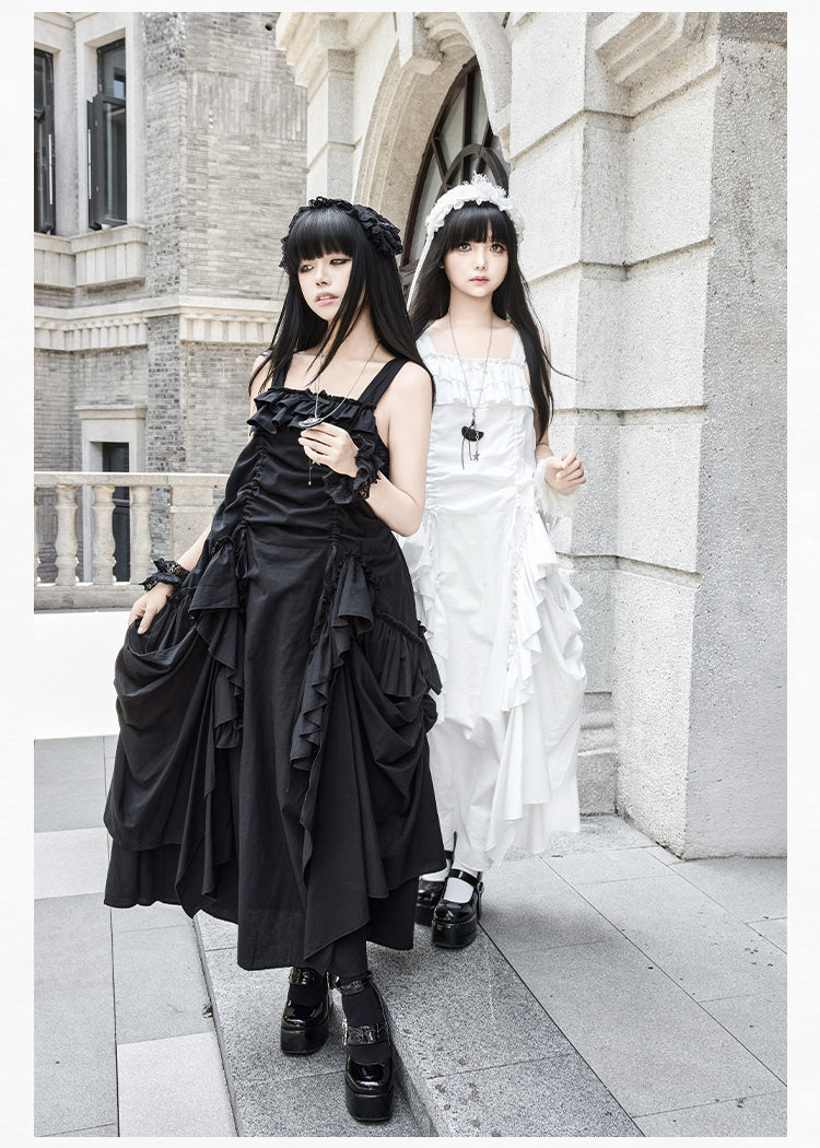 薔薇の棘 ルーズジャンパースカート 3点セット