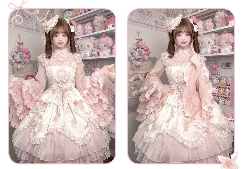 【受注予約8/5まで】Rabbit and Sakura ラグジュアリードレス