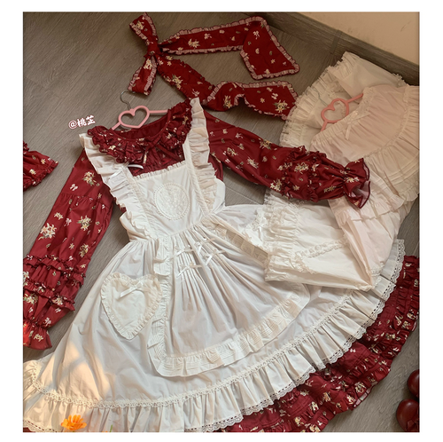 Fragments of Flowers Apron/Inner Skirt