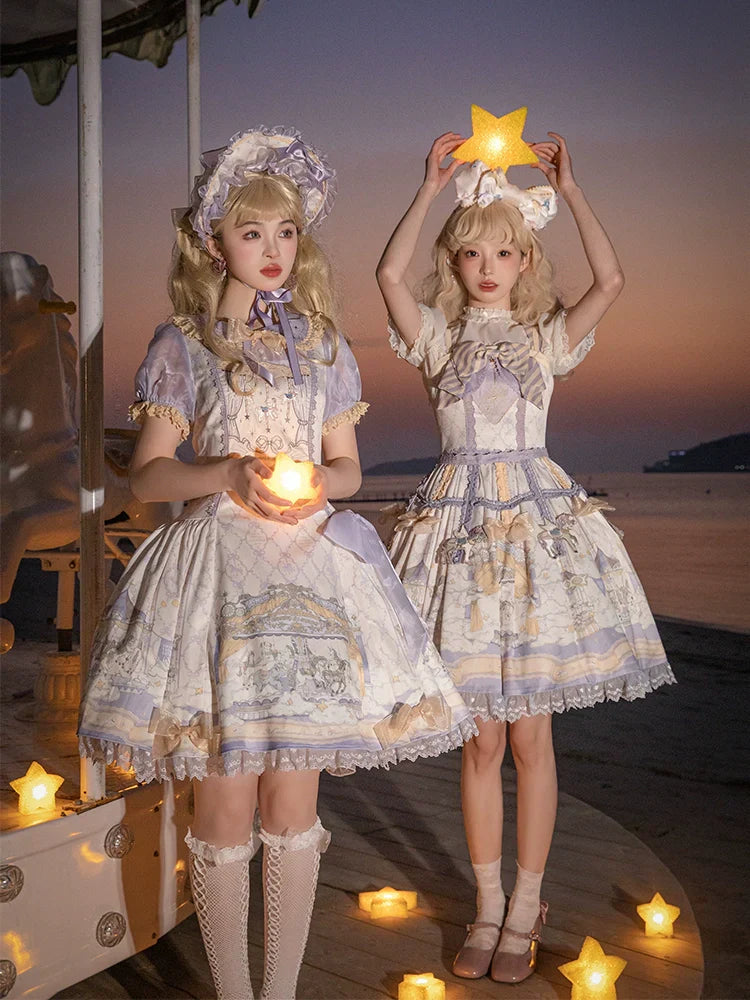 Cloud Paradise 半袖ワンピース