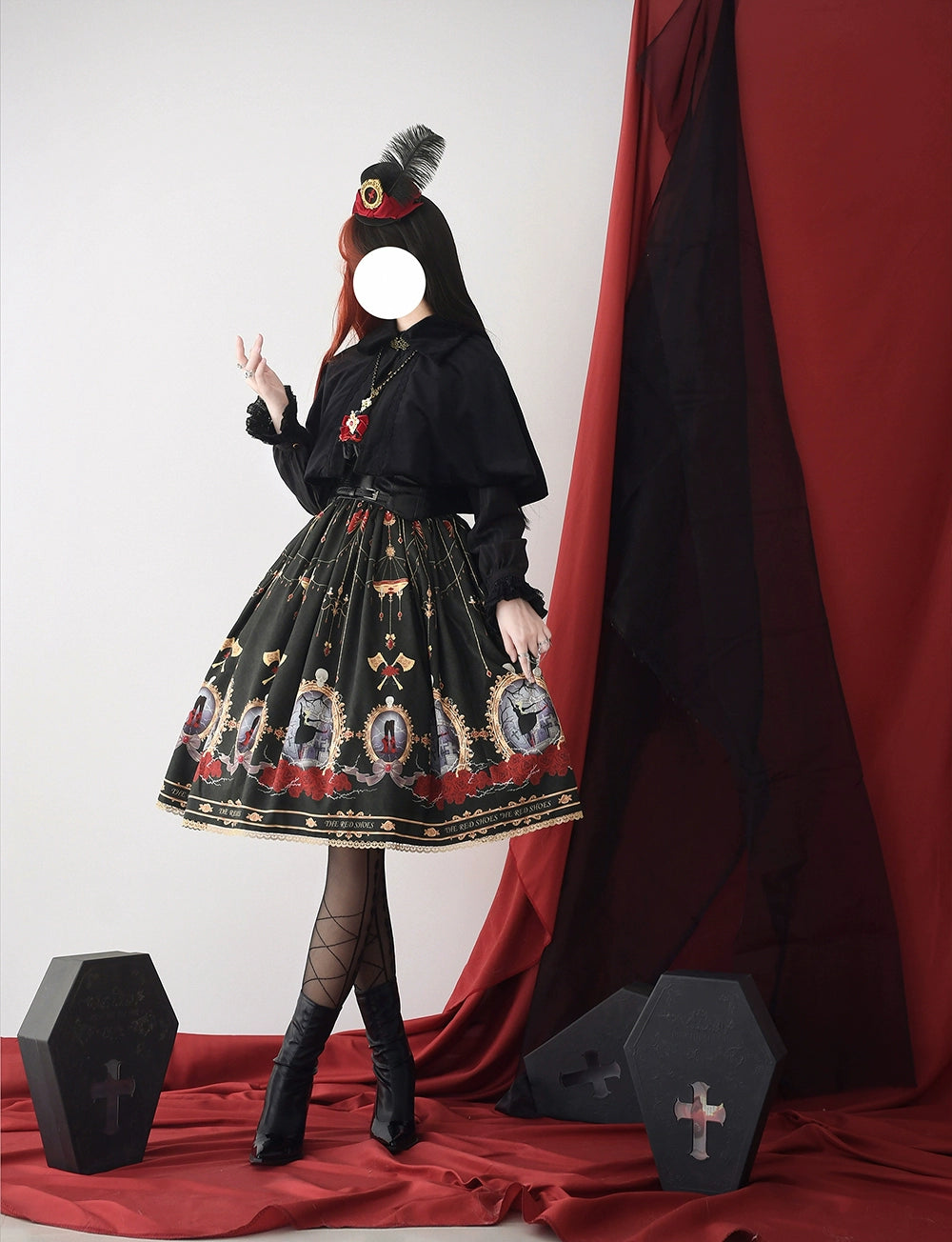 予約販売】魔法信徒クラシカルショートマント – ロリータファッション 予約販売】魔法信徒クラシカルショートマント – ロリータファッション
