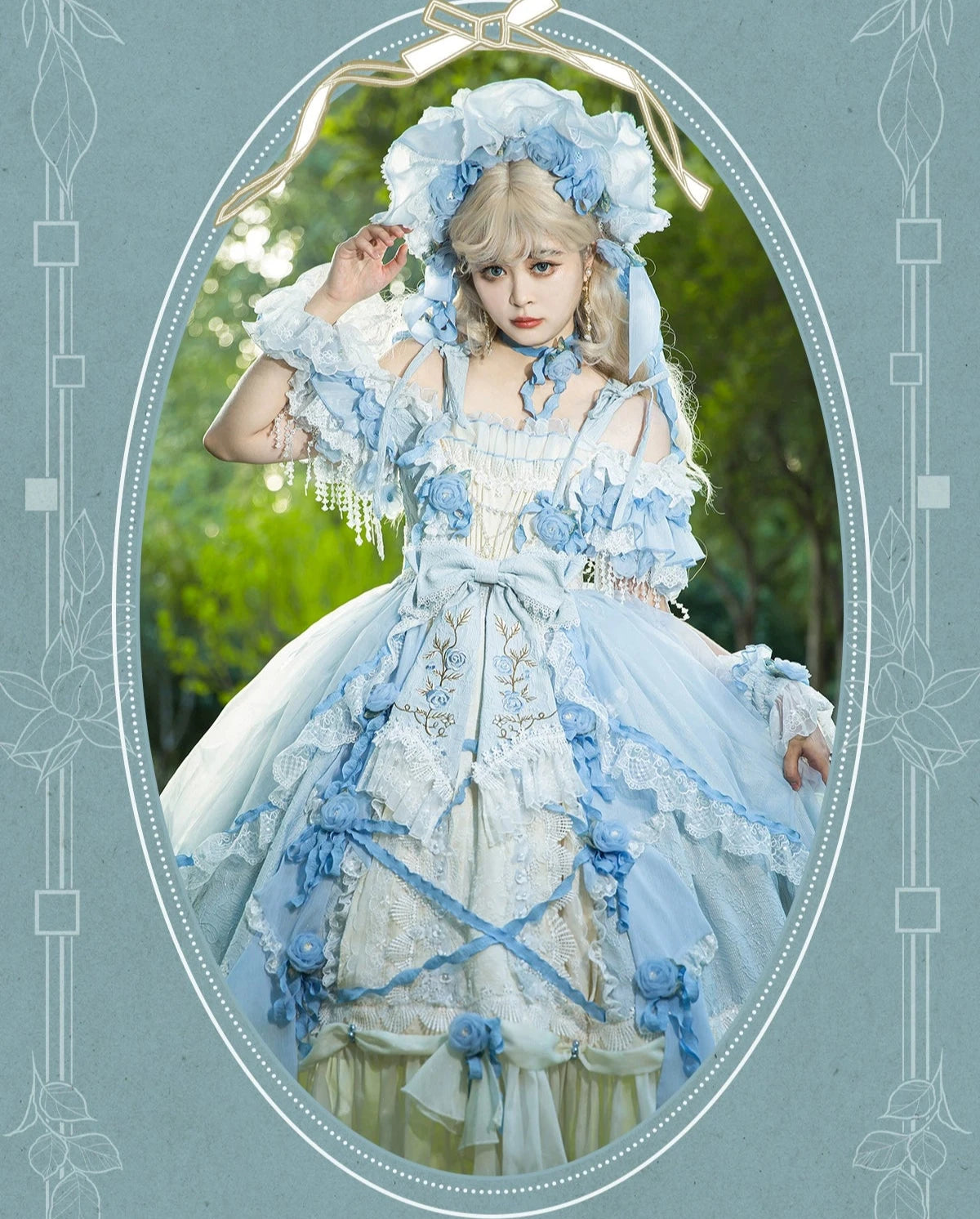 [Pre-orders available until 9/8] Sensou Houtei Luxury Princess Dress Full Set