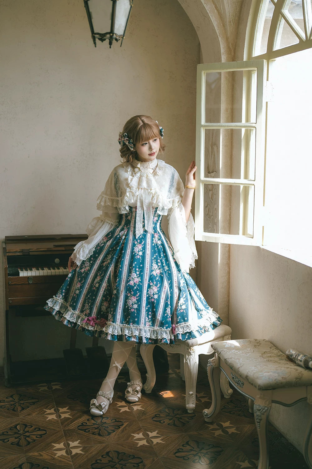 【受注予約10/20まで】Susan Garden コルセットジャンパースカート