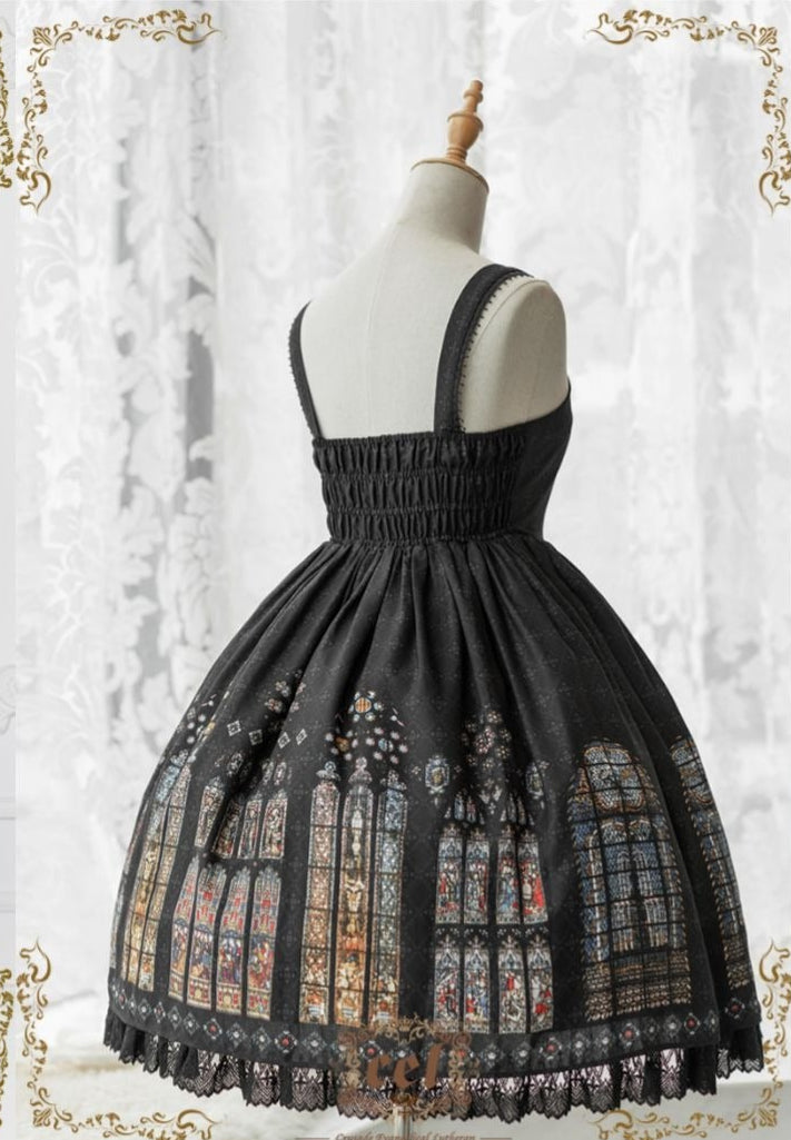 [Pre-orders available until 2/10] The Holy Cross Short-length jumper skirt with detachable collar