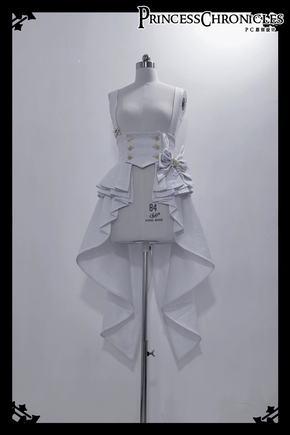 [Pre-order] Rabbit Theater White Moonlight Corset Vest