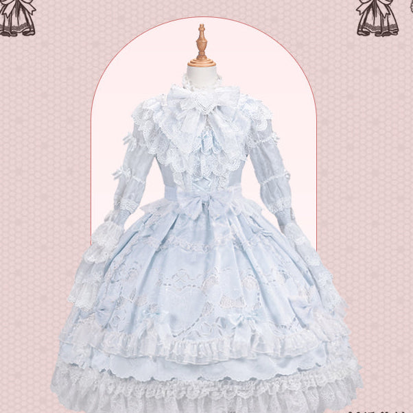 【受注予約12/23まで】Lace Figure 刺繍ドレスSP