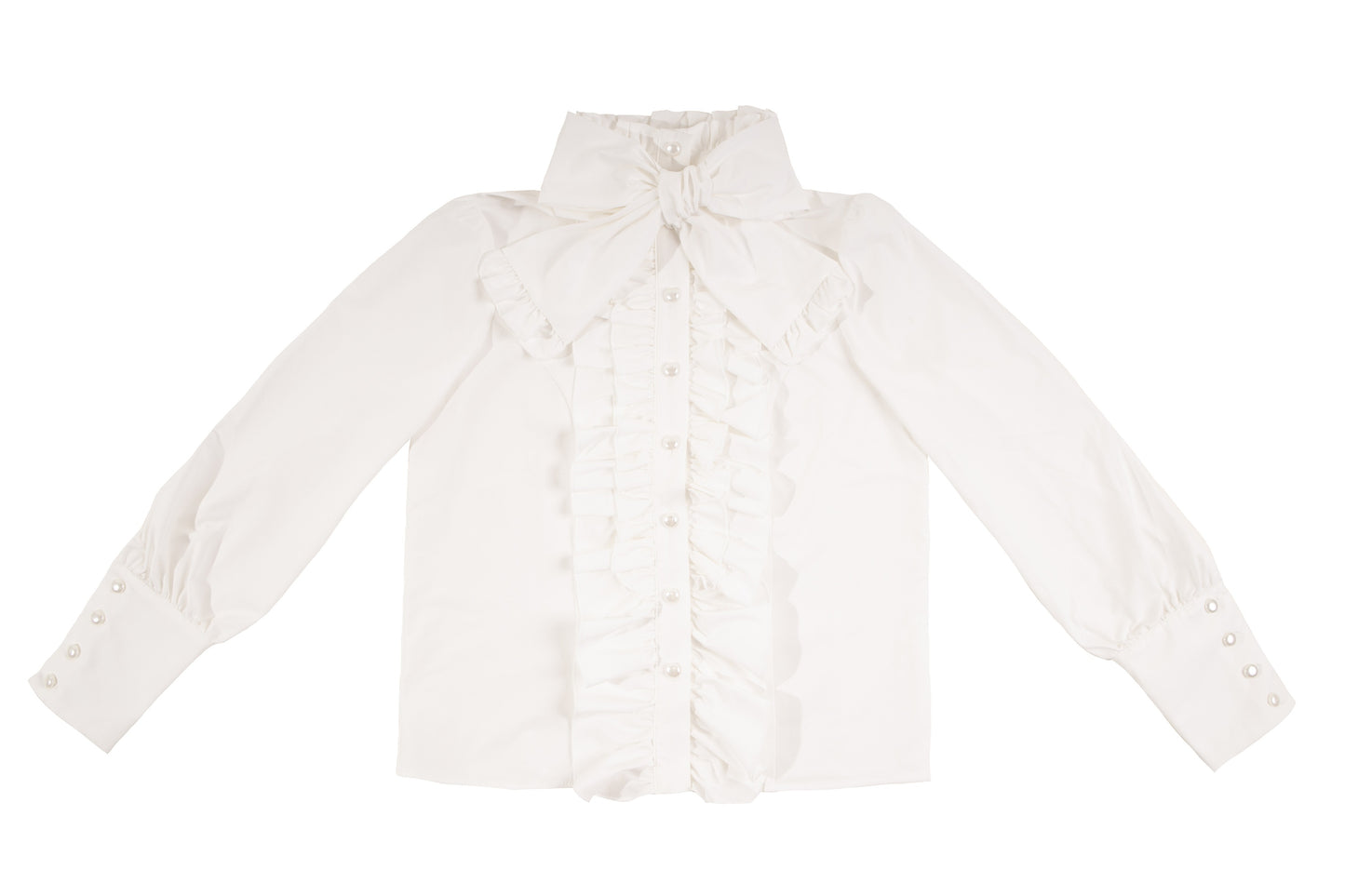 Doll's House リボンタイフリルブラウス 全4色