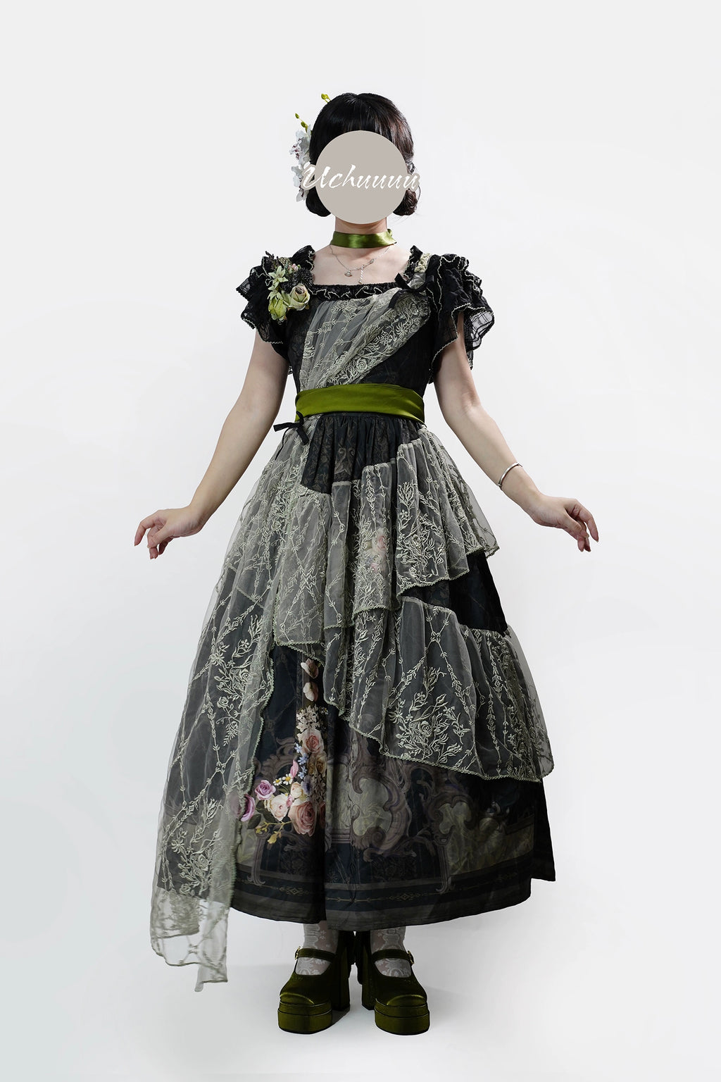 【受注予約1/23まで】Anthea Garden ブラウス