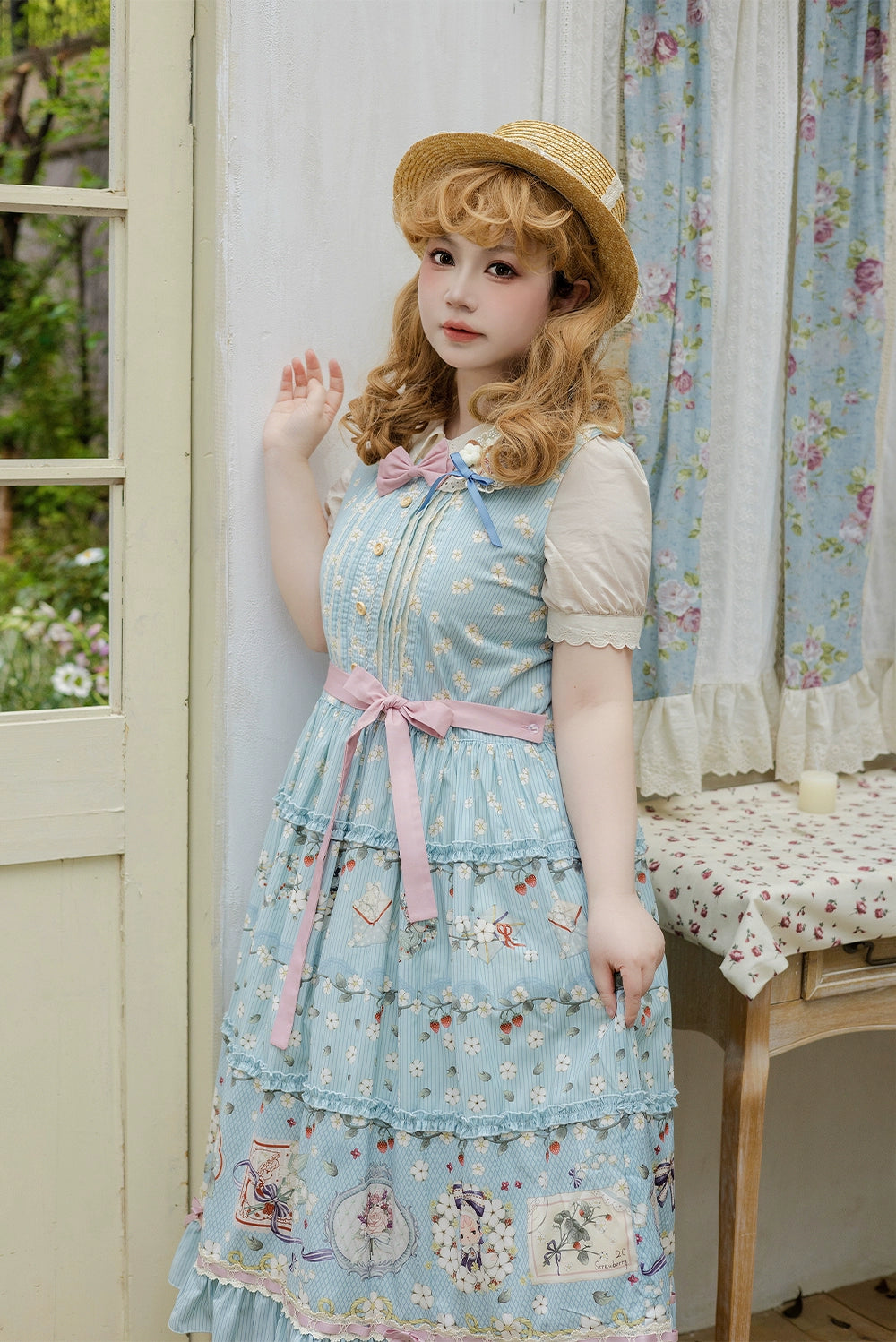 [Pre-orders available until 2/19] Sweetie Sheep Print Jumper Skirt