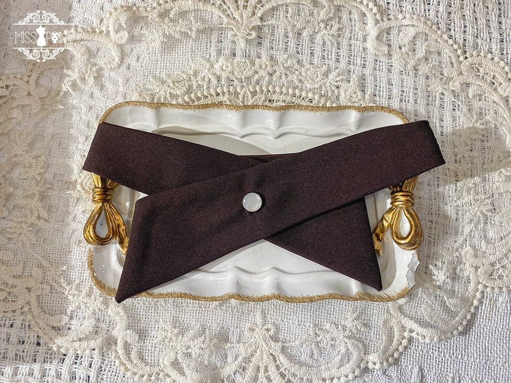 [Simultaneous purchase only] Bread morning stole, belt, cross tie