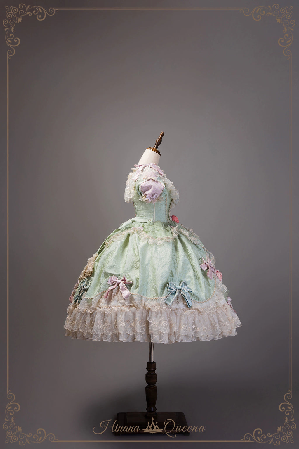 Mirror Snow White プリンセススイートドレス・パステルグリーン