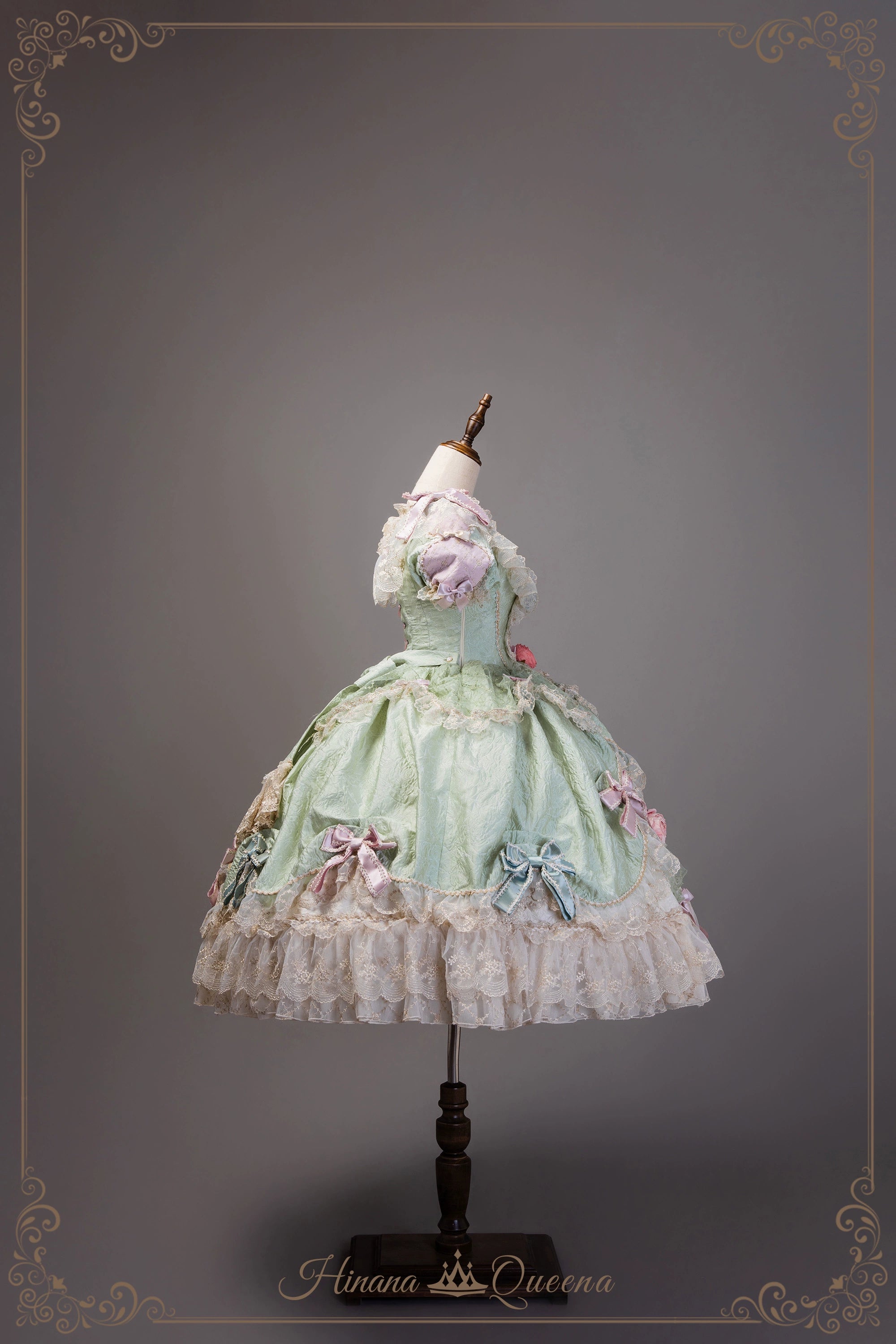 Mirror Snow White プリンセススイートドレス・パステルグリーン