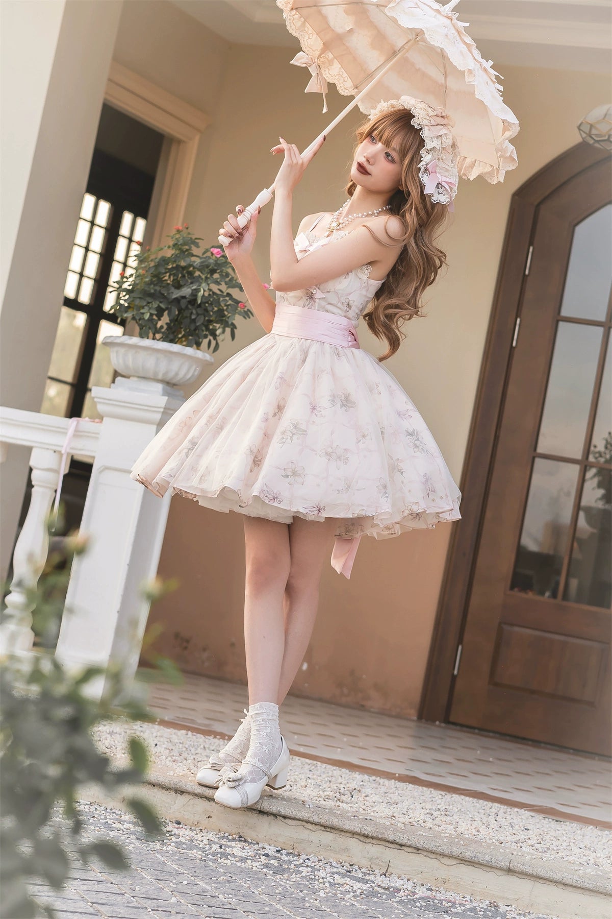 [Pre-orders available until 2/3] Lily and Wind Sheer Sleeve Jumper Skirt