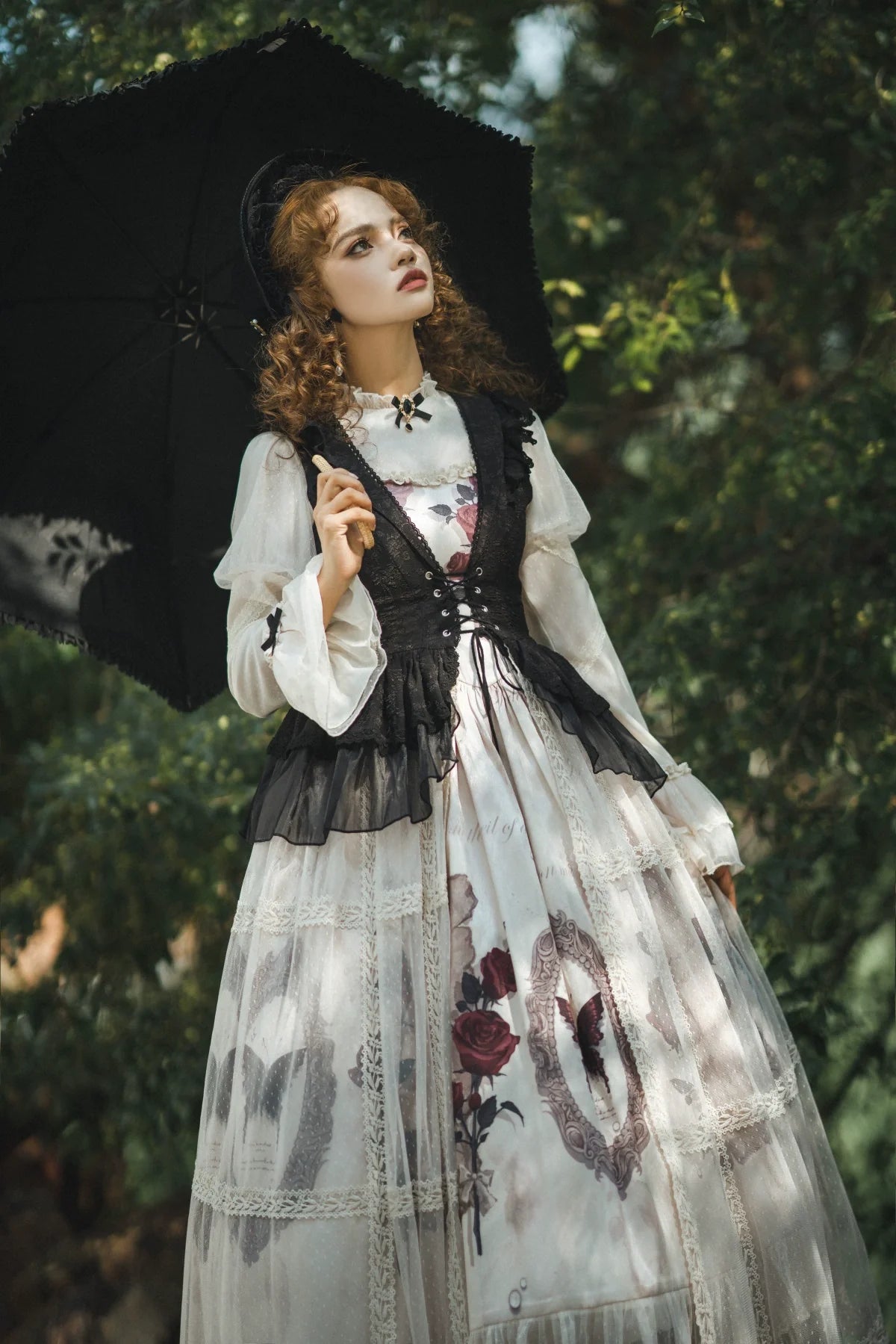 Blood Specimen Rose and Butterfly Jumper Skirt Single Item &amp; Set