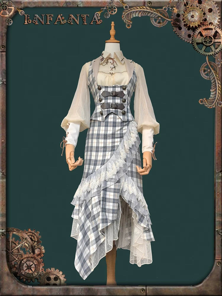 Antique Traveler ベスト＆スカートセット