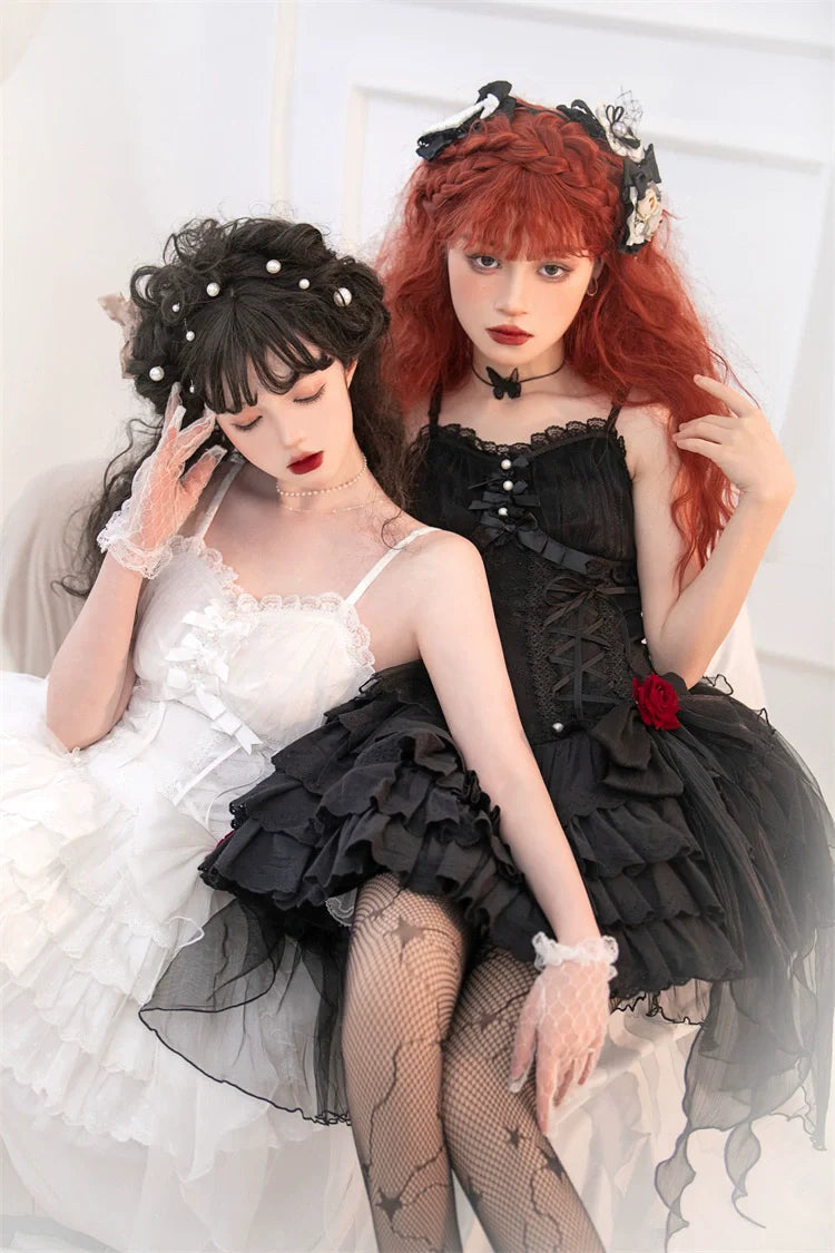 Angel and Demon One Rose Jumper Skirt