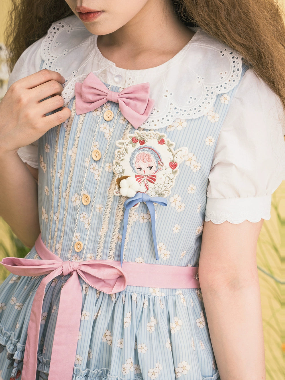 [Pre-orders available until 2/19] Sweetie Sheep Print Jumper Skirt