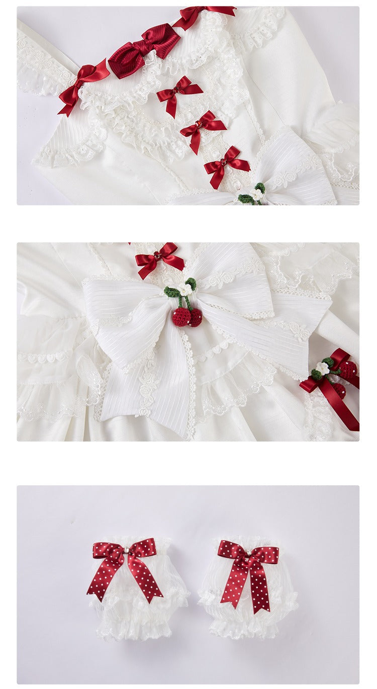 [Pre-orders until 2/10] Swing Strawberry Angel Luxury Jumper Skirt