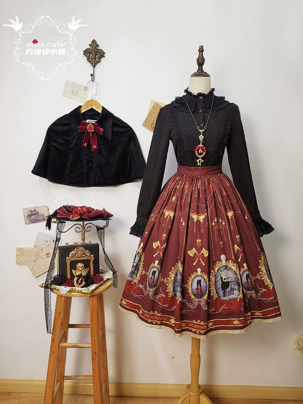 【予約販売】魔法信徒クラシカルジャボタイ付ブラウス