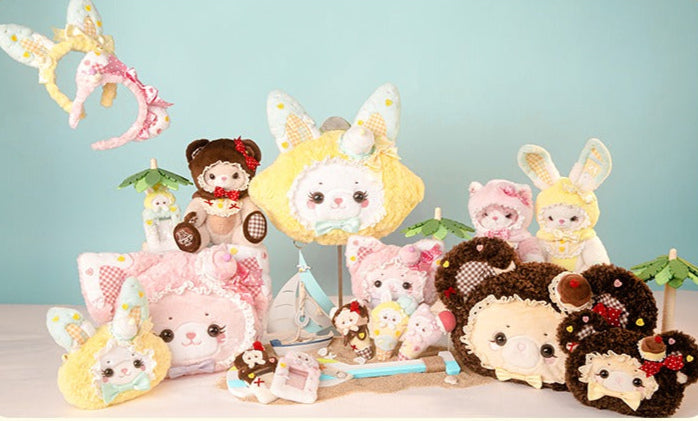 【受注予約9/8まで】Summer Ice Cool ぬいぐるみバッグ・カチューシャ他アクセサリー