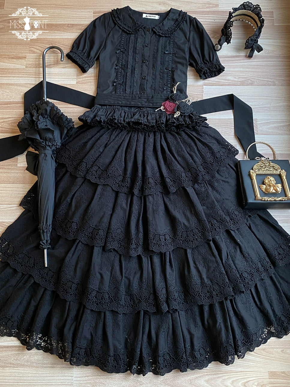 【予約販売】森林輪舞曲半袖ブラウス
