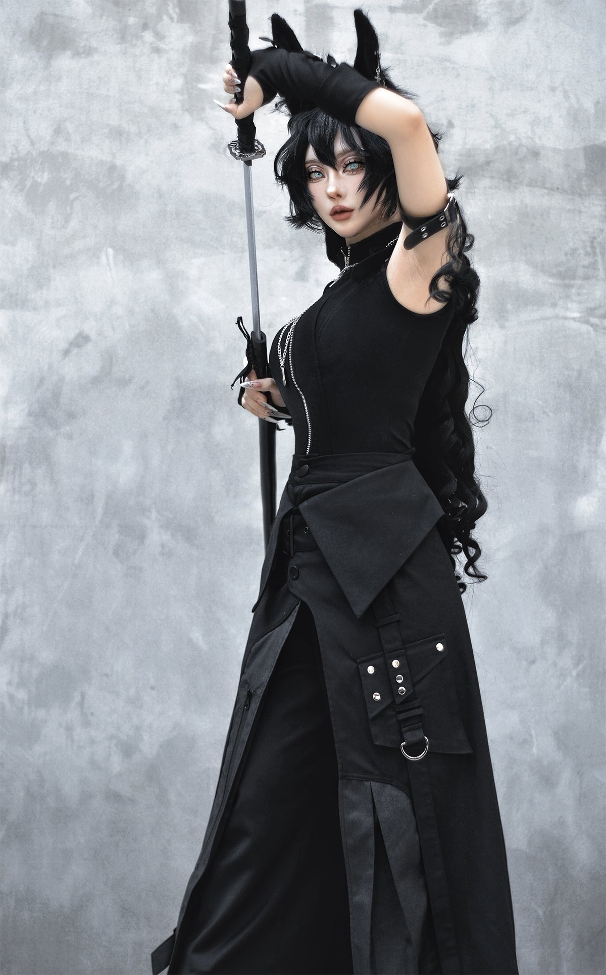 Knight Blade ダブルベルトロングパンツ4点セット