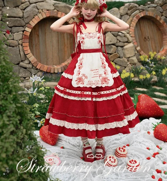 Strawberry Basket ジャンパースカート