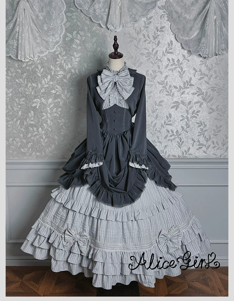 【受注予約10/28まで】Victorian Duke ブラウス・ボレロ・スカートフルセット