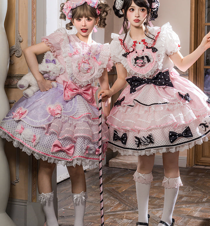 【受注予約12/8まで】Candy Doll サスペンダースカート