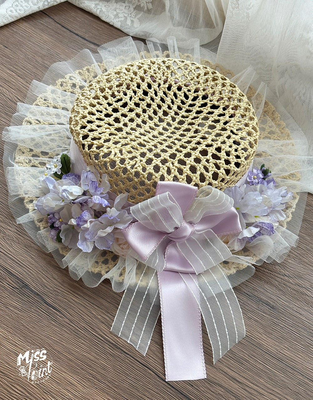 同時購入のみ【受注予約7/22まで】花かごの白鳥 アクセサリー