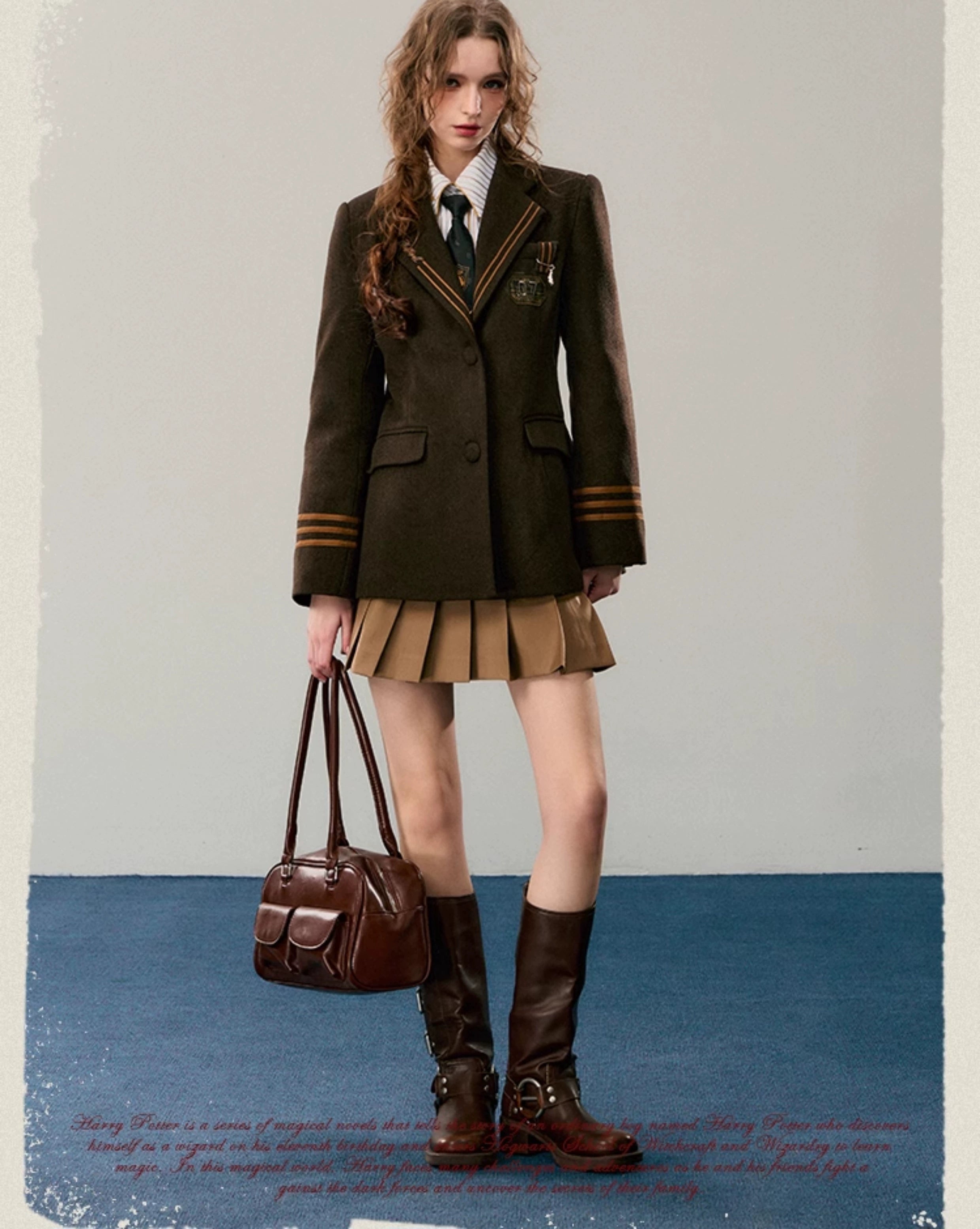 [Pre-order] Hogwarts School of Witchcraft and Wizardry Waist-Shaped Tailored Jacket