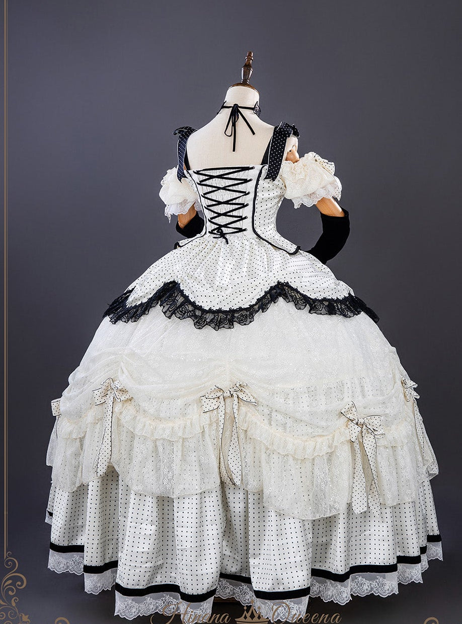 【受注予約11/23まで】The Nightingale of Paris モノトーンドレス・エレガントタイプ