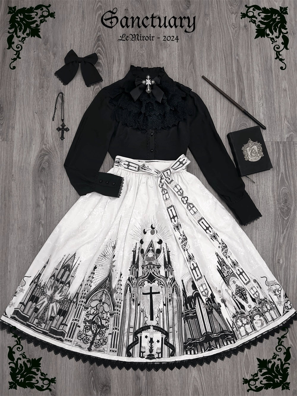 [Sale period ended] Sanctuary Gothic Lolita stand collar blouse