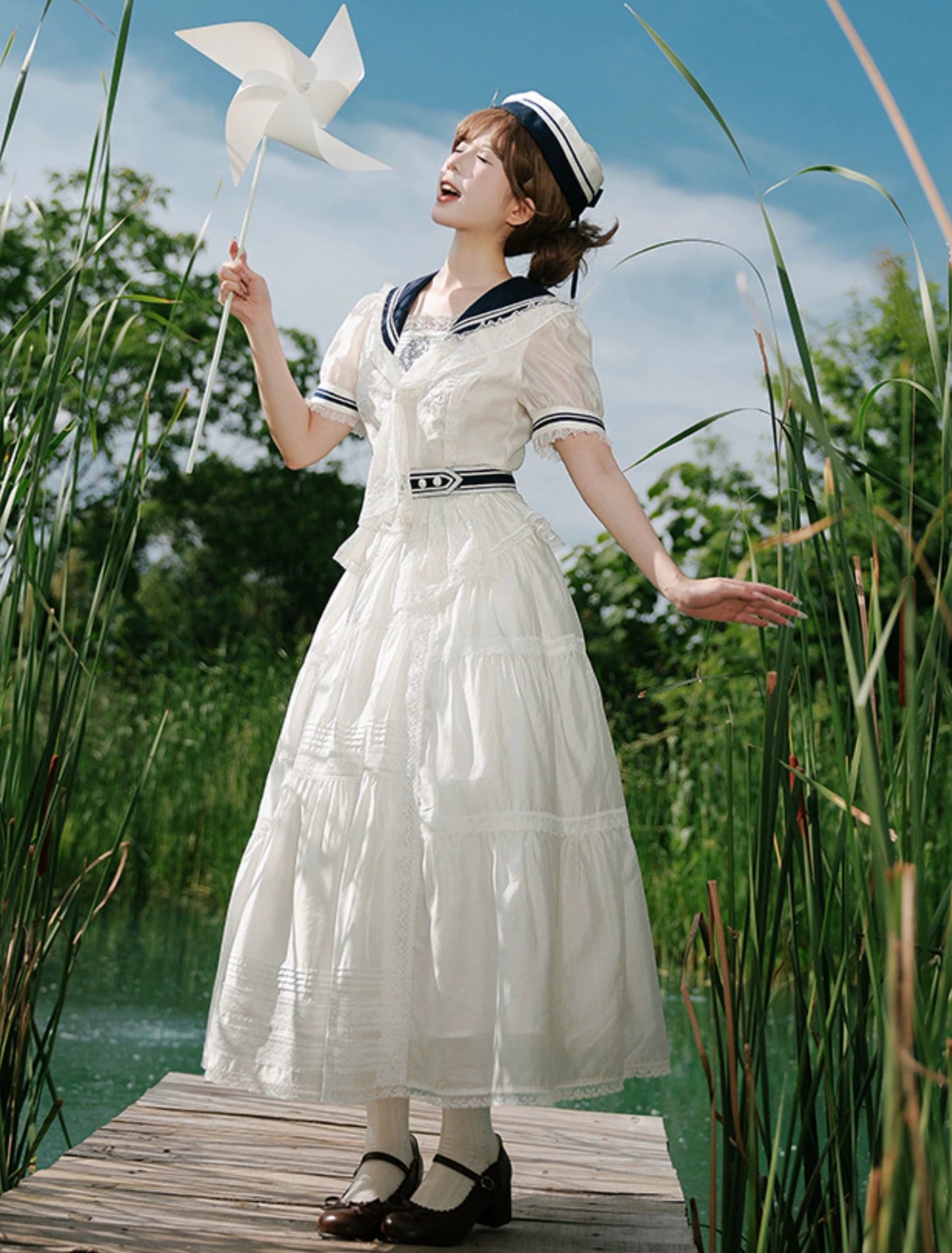 【受注予約8/31まで】Boundless Freedom マリンテイストスカート