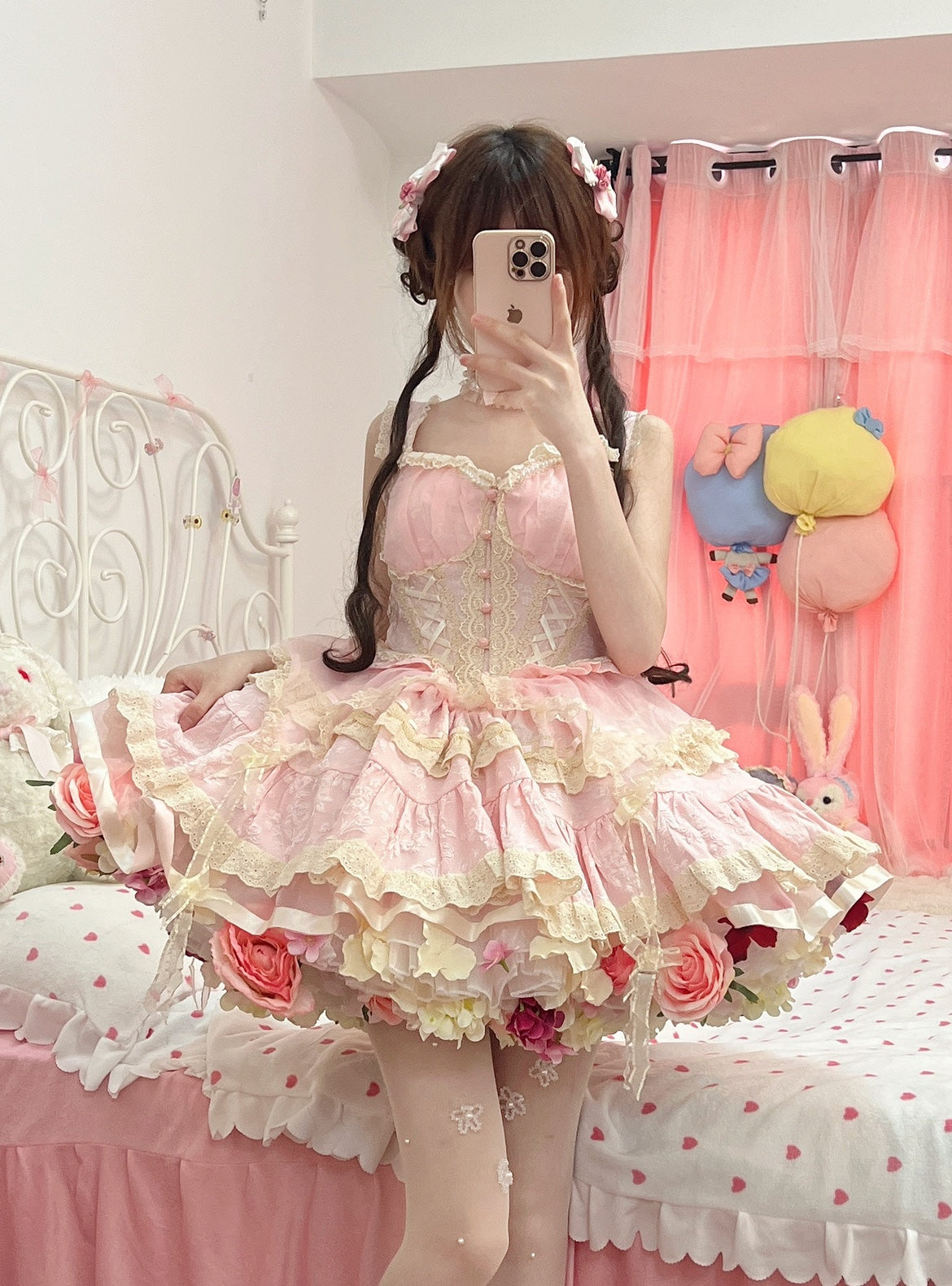 Pre-order [No.1 trending pannier] Flower pannier 35cm/45cm