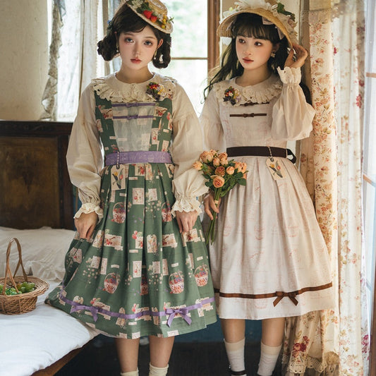 Lily of the valley morning dew jumper skirt and bolero – ロリータ