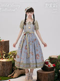 【受注予約4/23まで】Wild Berry Collection プリントジャンパースカート