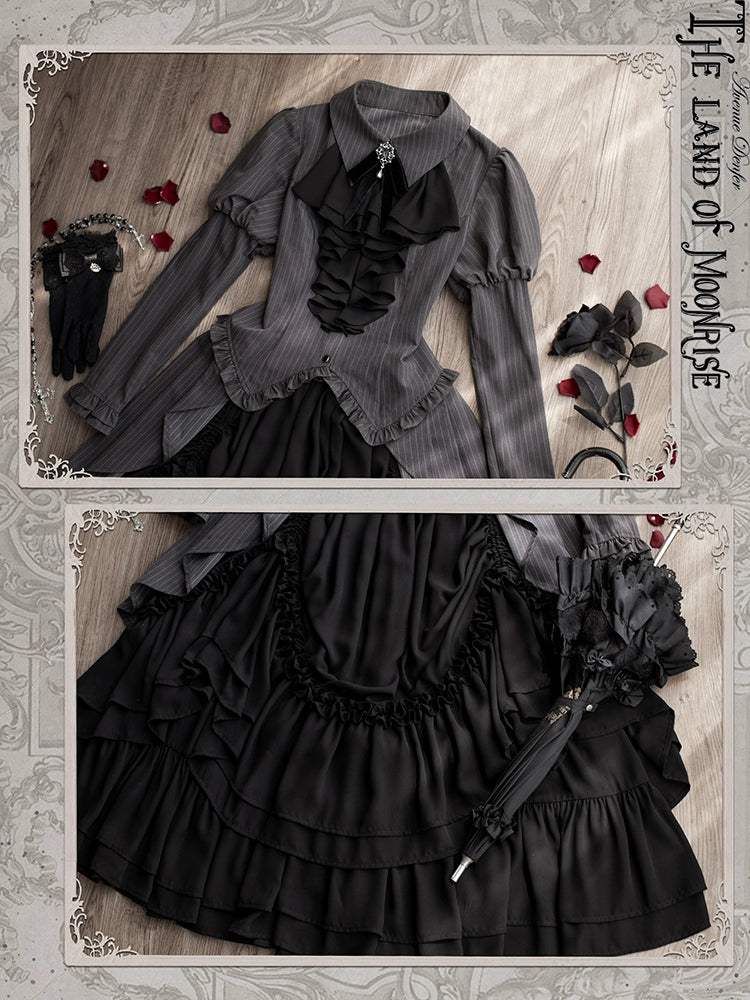 The Land of Moonrise ジャボタイ付トップス