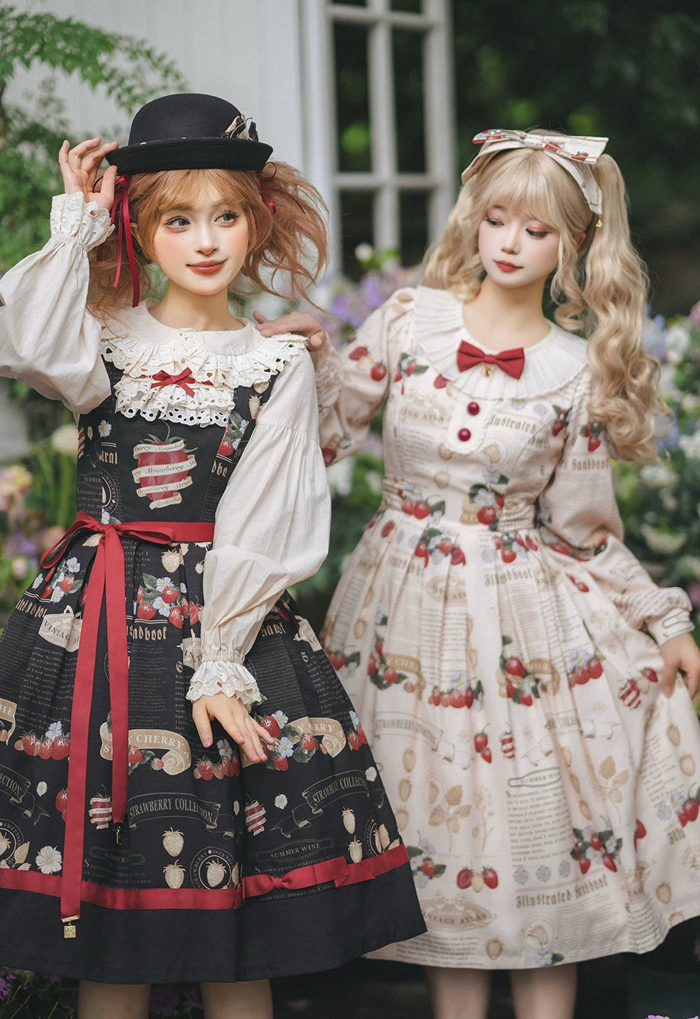 【予約販売】Strawberry Journal フリルブラウス