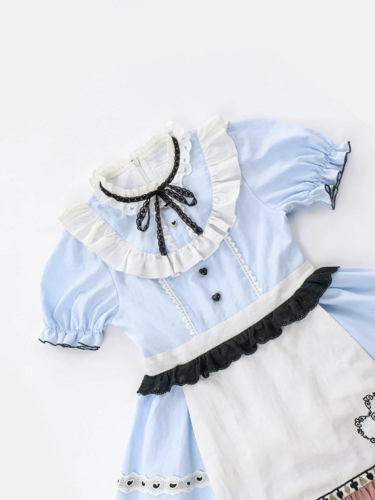 EAT ME うさ耳アリス半袖ワンピース – ロリータファッション通販RonRon EAT ME うさ耳アリス半袖ワンピース – ロリータファッション通販RonRon