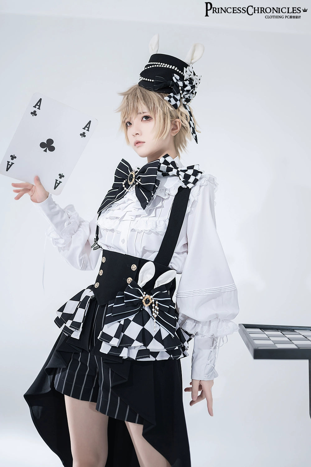 【予約販売】Rabbit Theater Checkerboard コルセットベスト