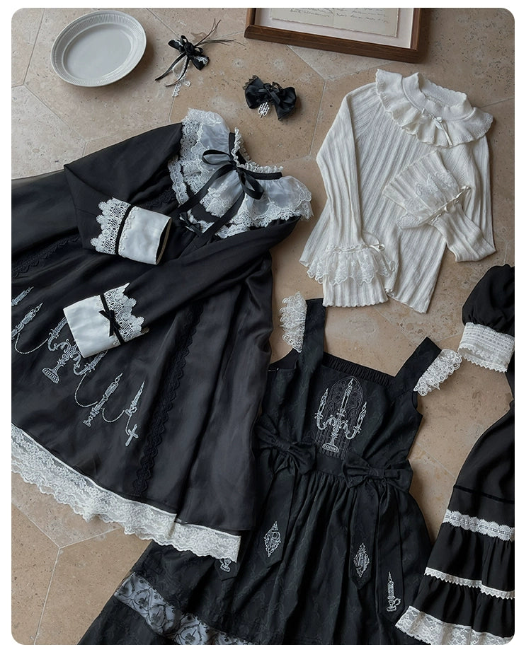 [Resale/Pre-orders until 11/3] Evensong Frill Lace Knit