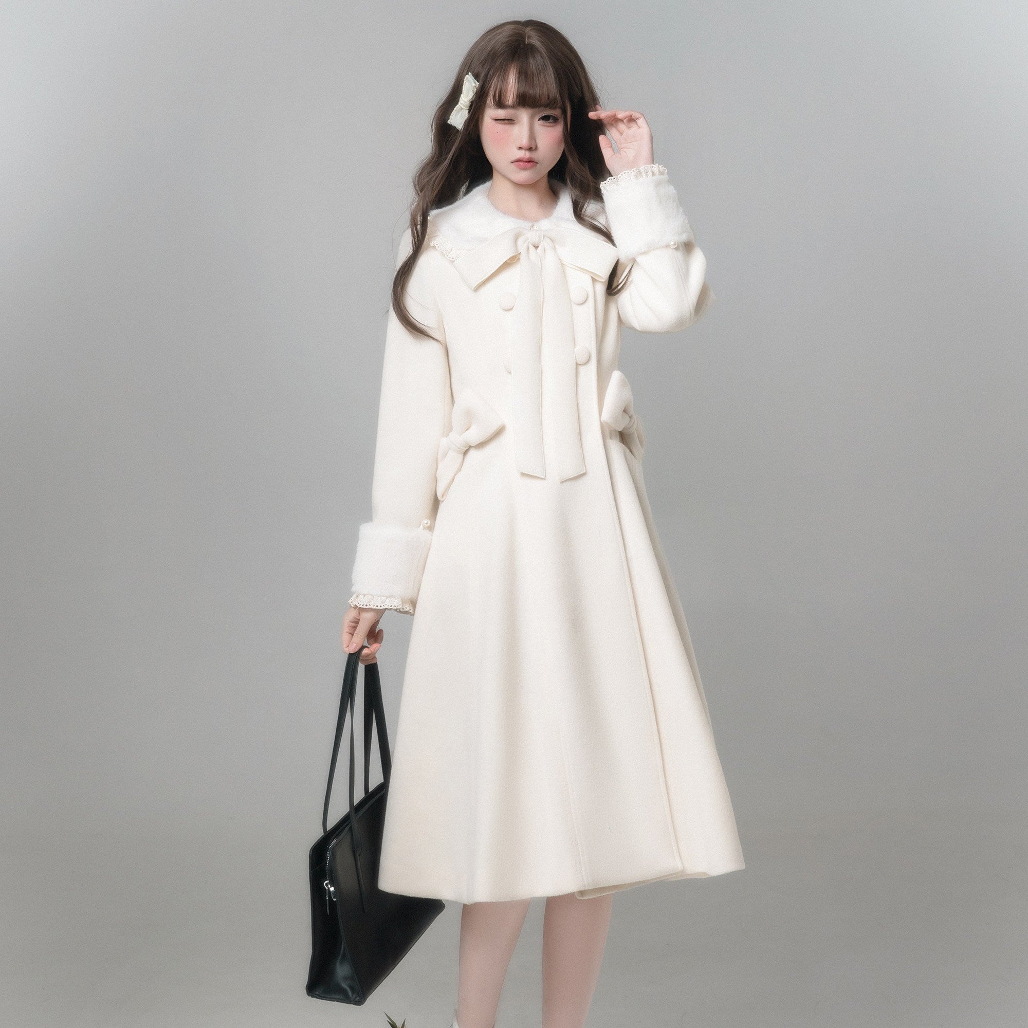 First Snow リボンコート