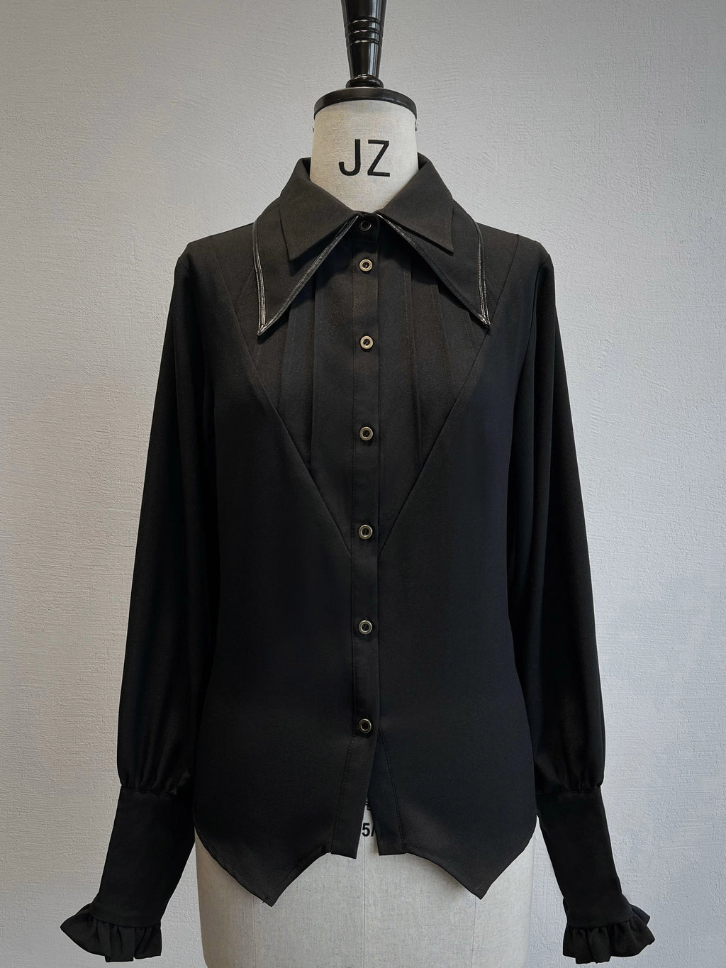 Rose Heart Double Collar Blouse