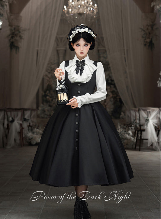 【受注予約11/26まで】Poem of the Dark Night クラシカルジャンパースカート・単品