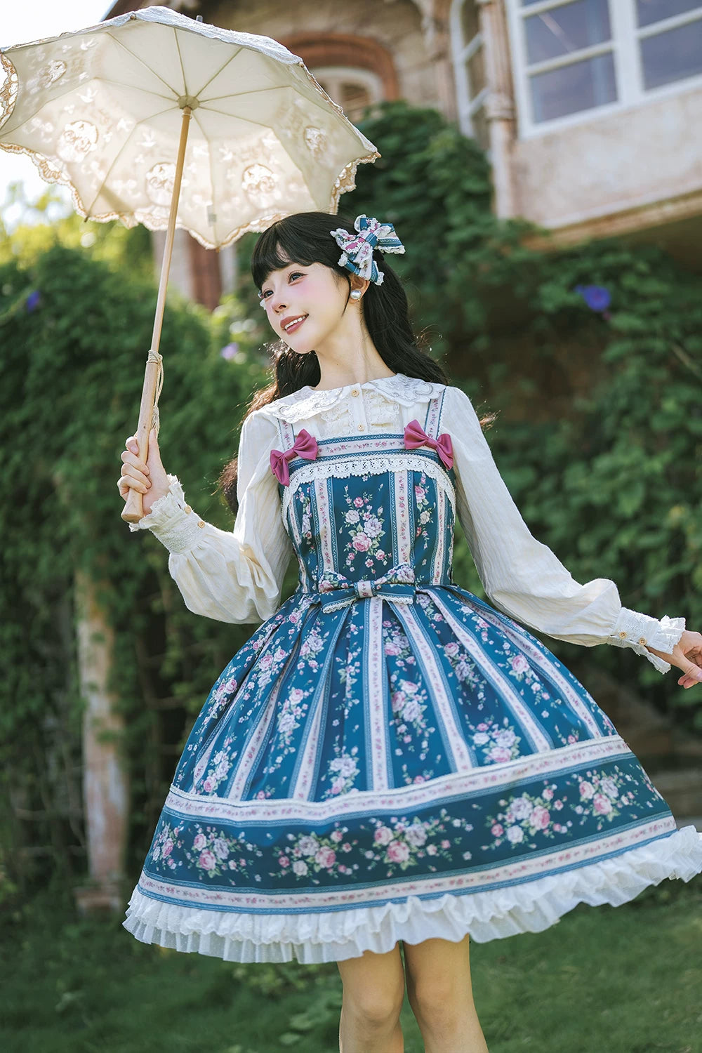 【受注予約10/20まで】Susan Garden クラシカルジャンパースカート