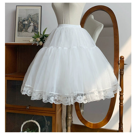 ふんわりレースパニエ60cm