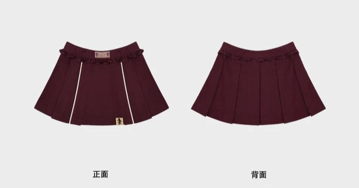 [Pre-order] Hogwarts School of Witchcraft and Wizardry Low-waisted Mini Skirt